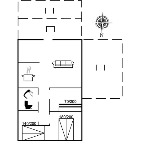 Eeske - 800m From The Sea By Interhome